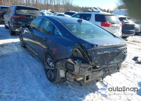 2018 Honda Civic Ex-L z USA, uszkodzony, nr VIN JHMFC1F71JX016369